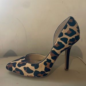 Bcbg cheetah heels